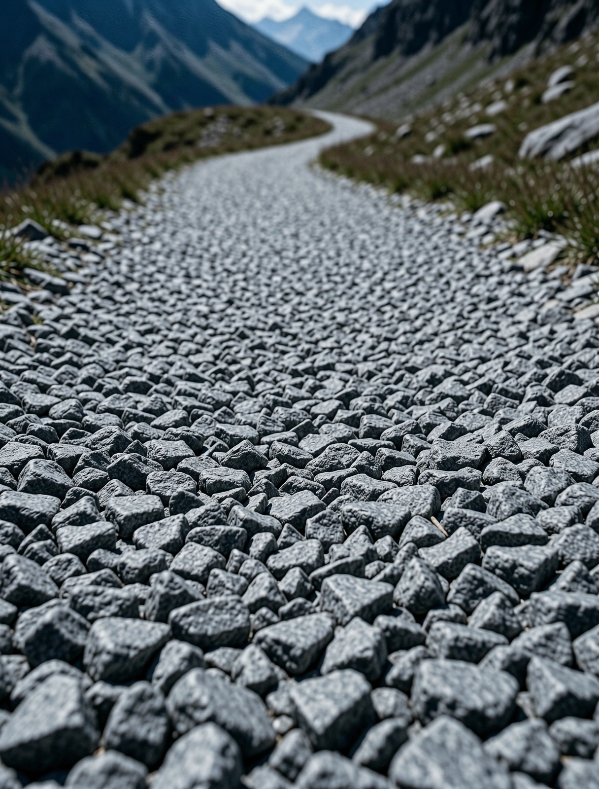 Bergpfad Textur