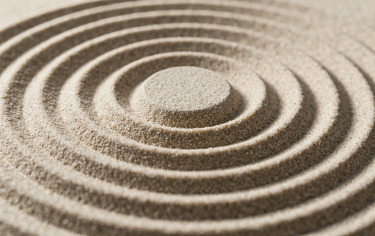 Zen Sandmuster